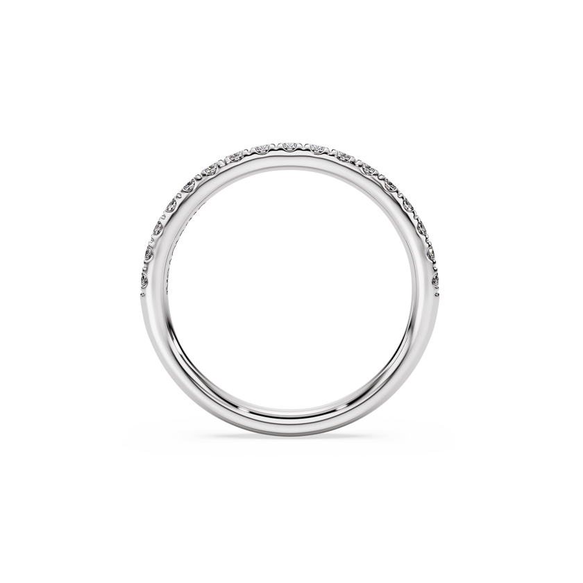 swarovski eternity band ring  lab grown diamonds 0 4 ct tw  round shape  sterling silver