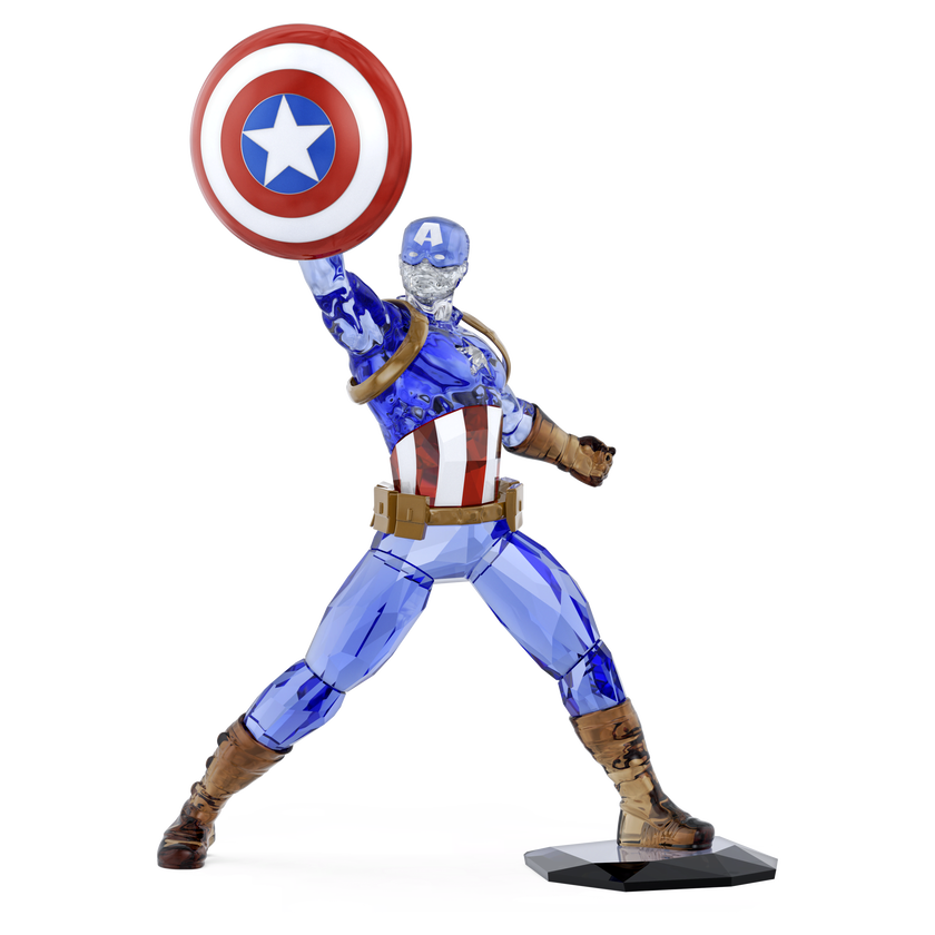 swarovski مجسم كابتن أمريكا من مجموعة marvel