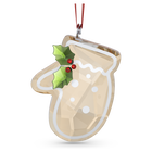 قطعة زينة على شكل كعكة الزنجبيل بتصميم قفاز Holiday Cheers