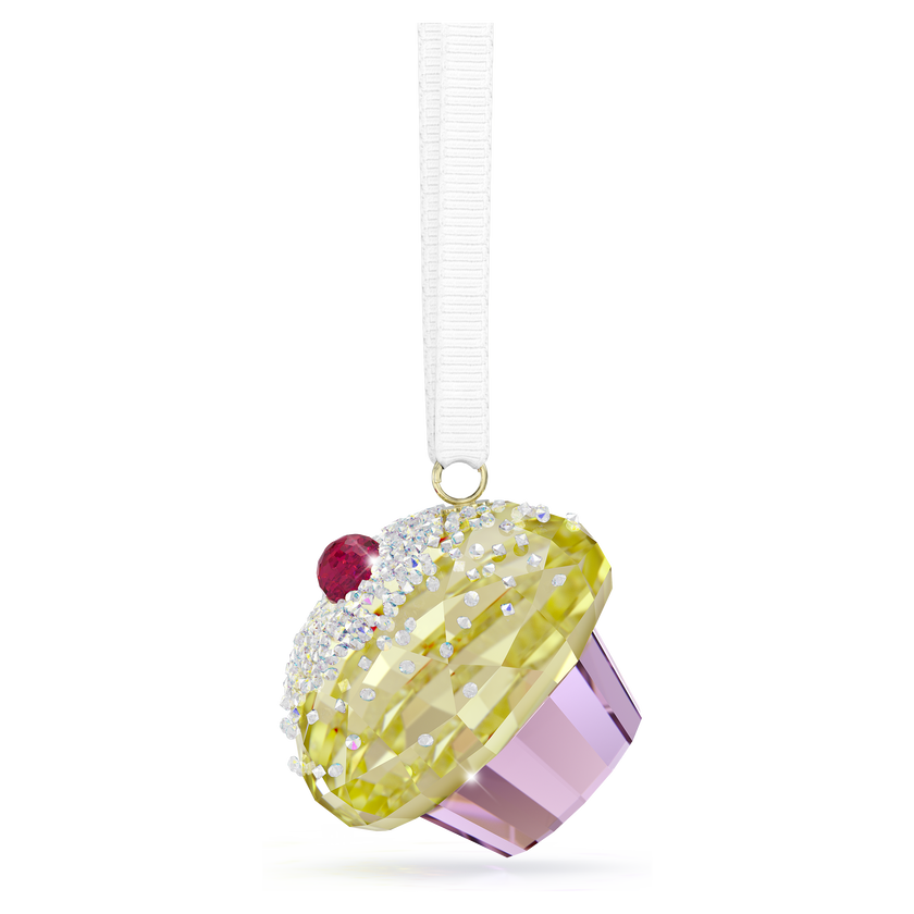 swarovski زينة شكل كب كيك holiday cheers dulcis