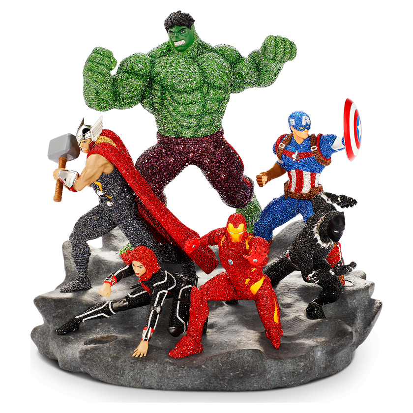 swarovski مجموعة marvel avengers ذات الإصدار المحدود