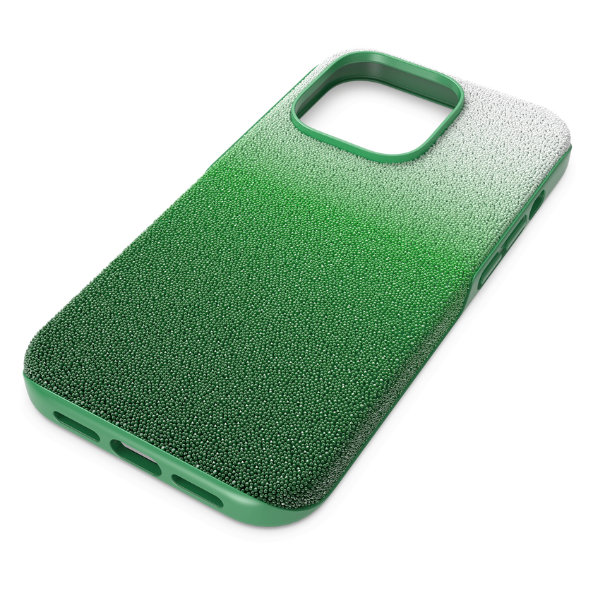 swarovski حافظة high للهاتف الذكي، iphone  14 pro، لون أخضر