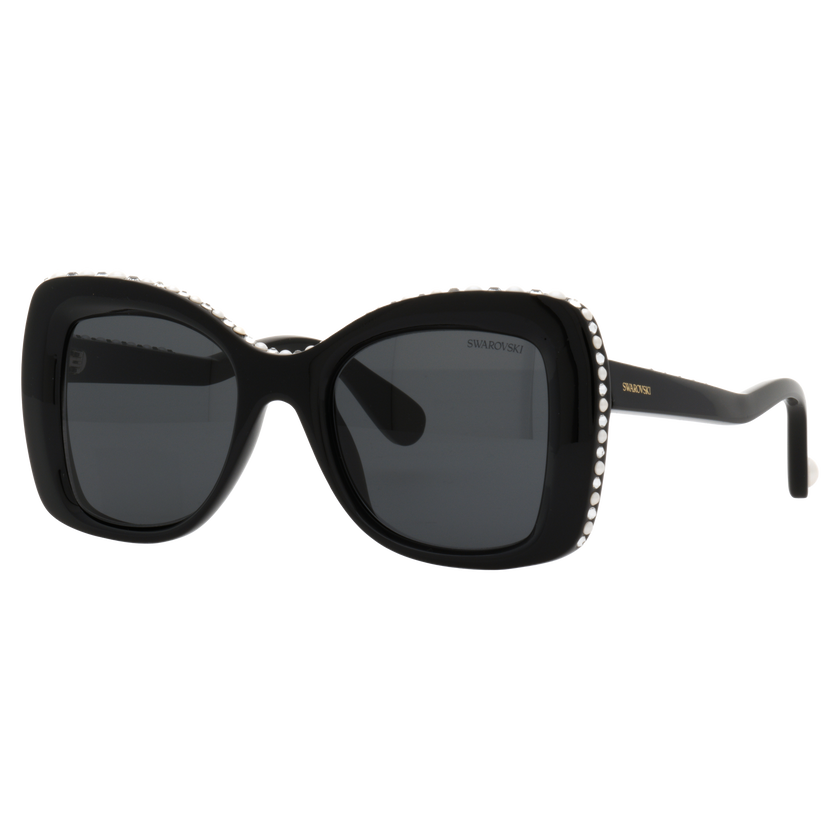 swarovski sunglasses  butterfly shape  sk6062u  brown