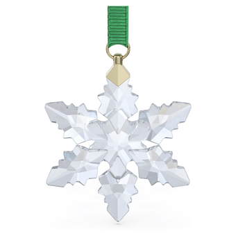 swarovski قطعة زينة annual edition على شكل ندفة ثلج صغيرة لموسم أعياد 2024