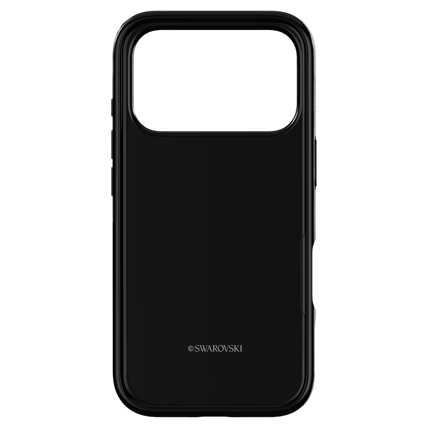 swarovski حافظة high للهاتف الذكي، iphone  17 pro، لون أسود