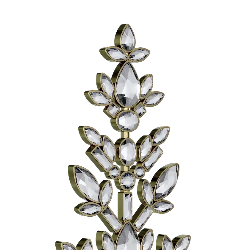 swarovski شجرة الأعياد gema، كريستال