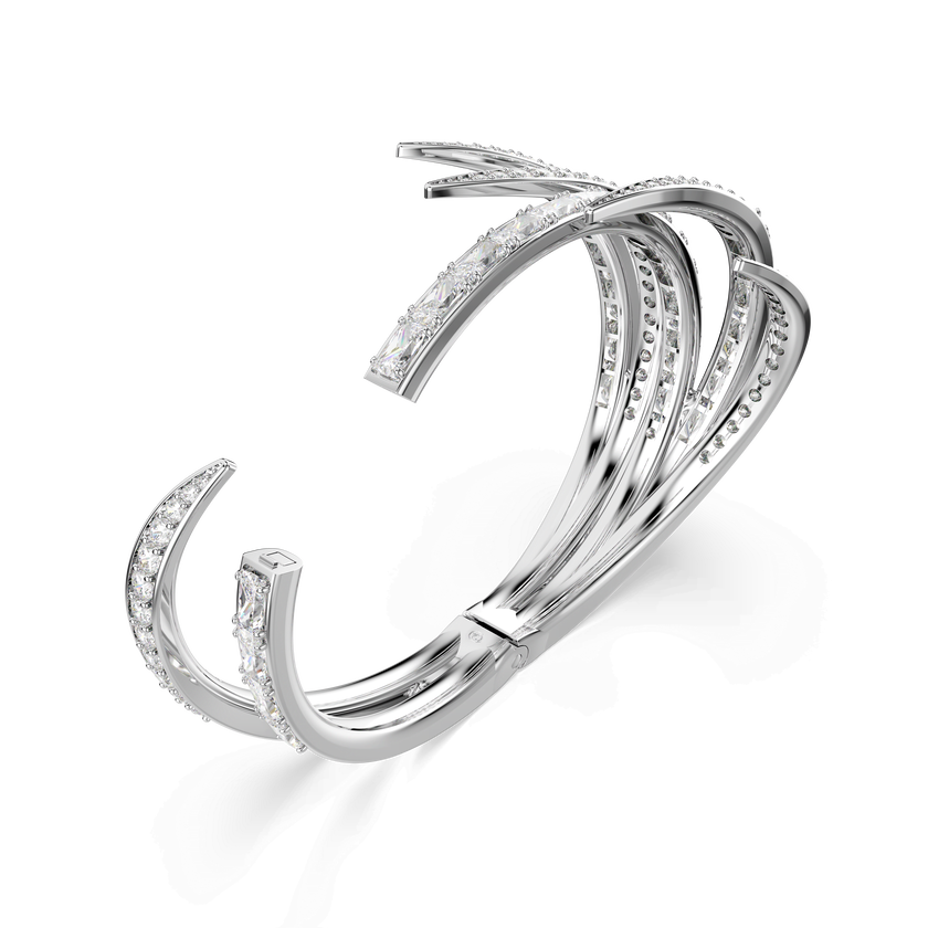 swarovski سوار vienna، قطع متنوع، لون أبيض، طلاء روديوم