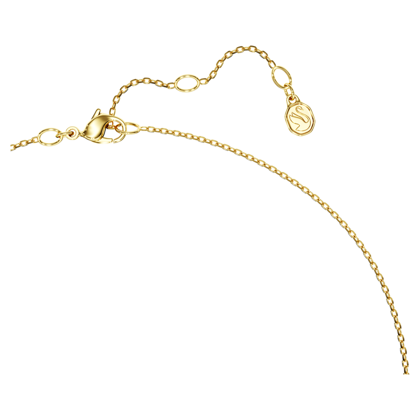 swarovski octagon pendant  lab grown diamonds 1 0 ct tw  octagon shape  18k yellow gold