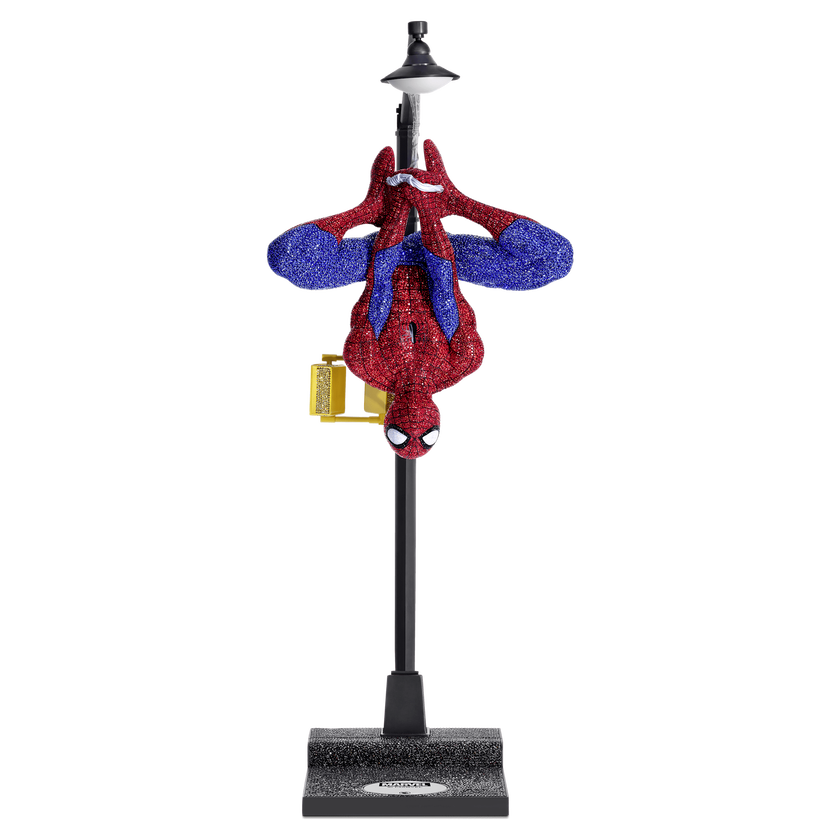 swarovski مجسم spider man، مجموعة marvel، إصدار محدود، حجم كبير