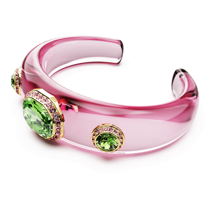 swarovski سوار dulcis، قطع متنوع، ألوان متعددة، طلاء باللون الذهبي