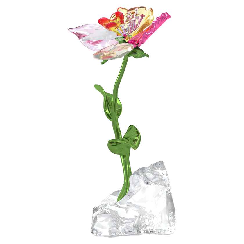 swarovski قطعة زينة على شكل زهرة idyllia، حجم صغير
