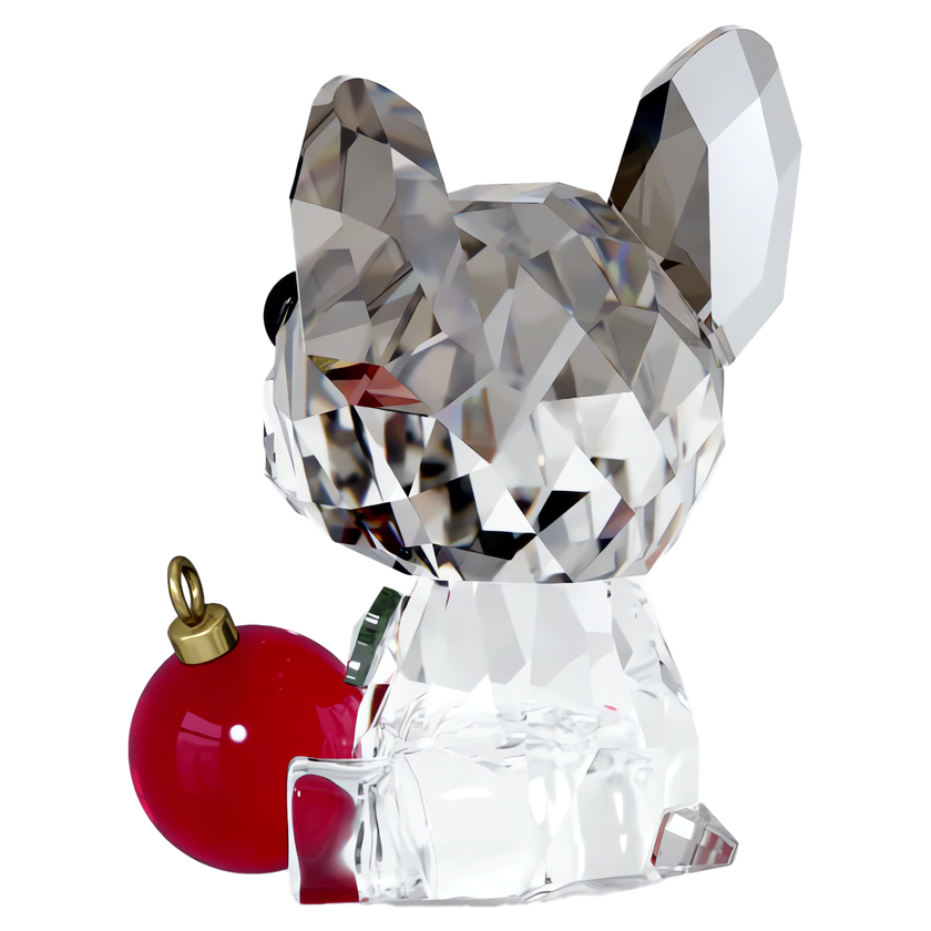 swarovski قطعة زينة holiday cheers على شكل بولدوغ فرنسي