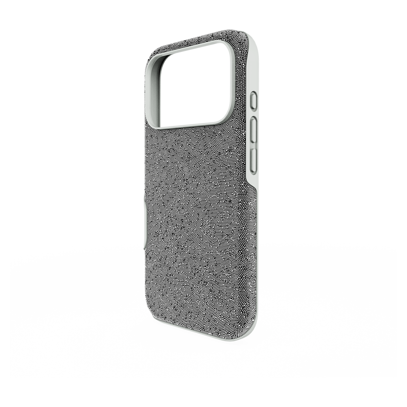 swarovski حافظة high للهاتف الذكي، iphone  17 pro، لون فضي