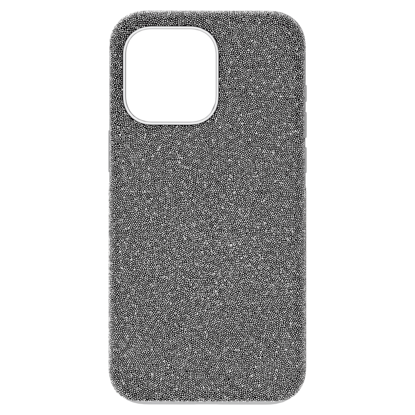swarovski حافظة high للهاتف الذكي، iphone  15 pro max، لون فضي