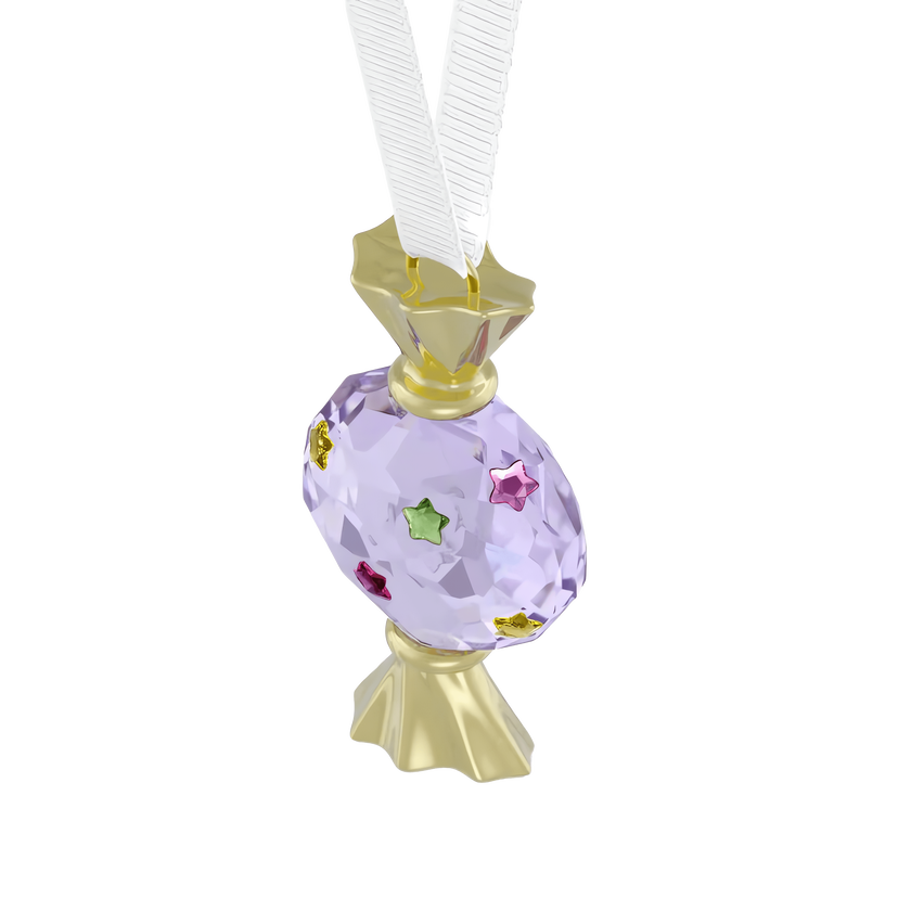 swarovski زينة شكل حلوى holiday cheers dulcis، لون بنفسجي