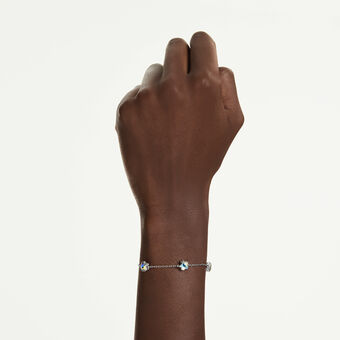 swarovski سوار chroma، نجمة، لون أبيض، طلاء روديوم