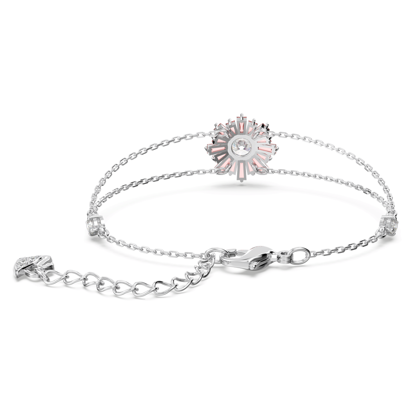swarovski سوار sunshine ، لون وردي، طلاء روديوم