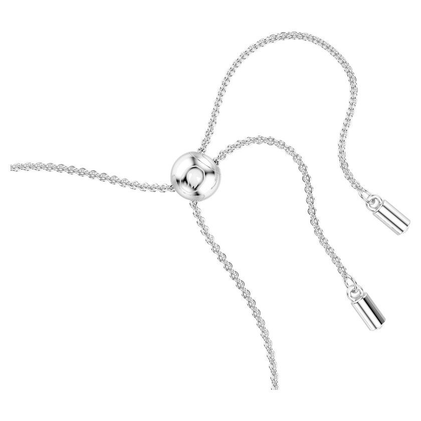swarovski سوار magic، شكل ندفة ثلج، لون أزرق، طلاء روديوم