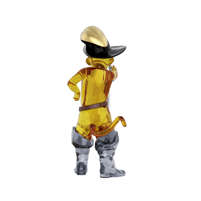 swarovski مجسم شخصية puss in boots، مجموعة shrek
