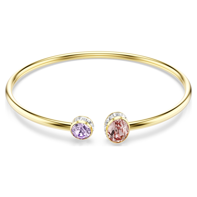 swarovski سوار chroma، قطع متنوع، ألوان متعددة، طلاء باللون الذهبي