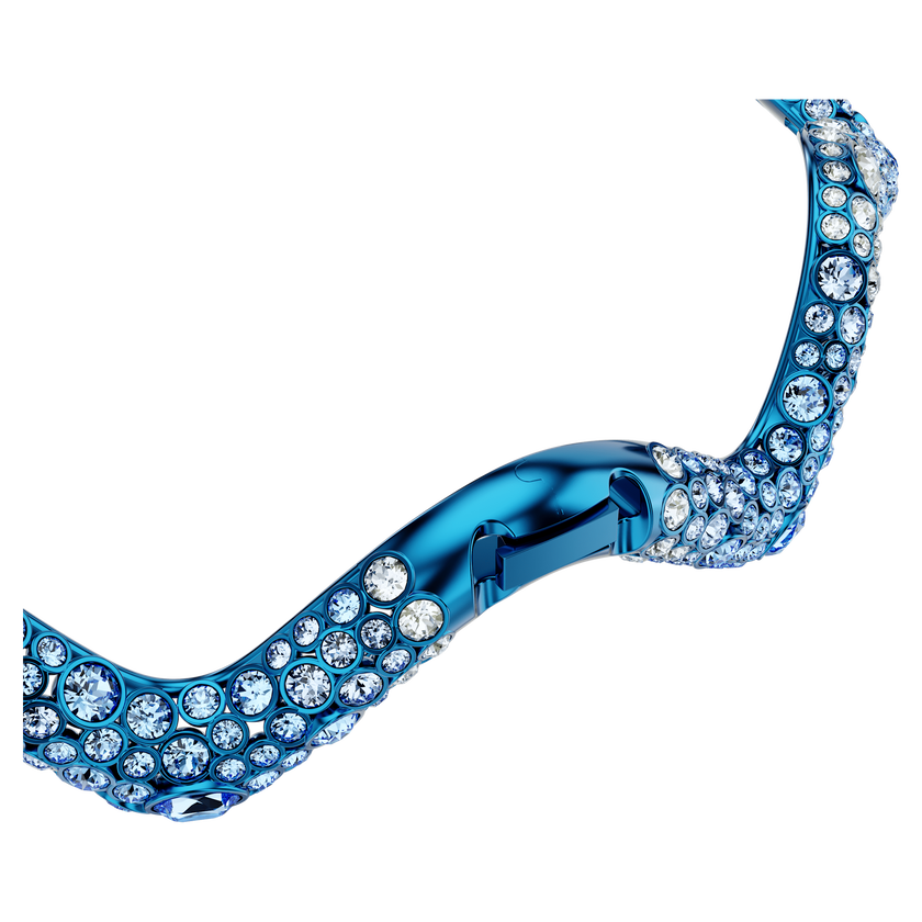 swarovski عقد شوكر sublima، قطع متنوع، لون أزرق، لمسة نهائية باللون الأزرق