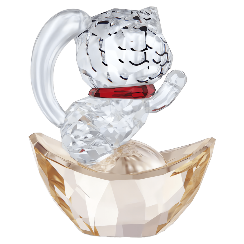 swarovski مجسم lucky cat من مجموعة asian symbols