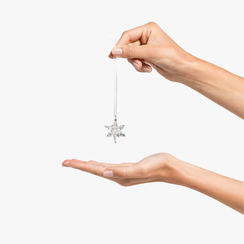 swarovski زينة متدلية على شكل نجمة، متلألئة، صغيرة