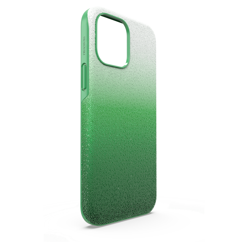 swarovski حافظة high للهاتف الذكي، iphone  14، لون أخضر