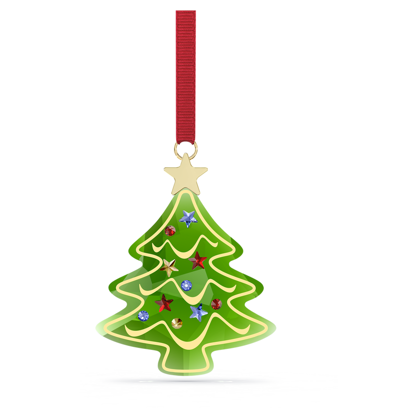 swarovski قطعة زينة holiday cheers على شكل شجرة