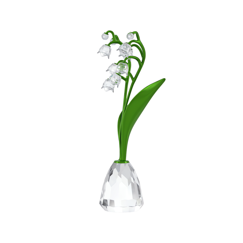 swarovski مجسم زهرة الزنبق، مجموعة florere