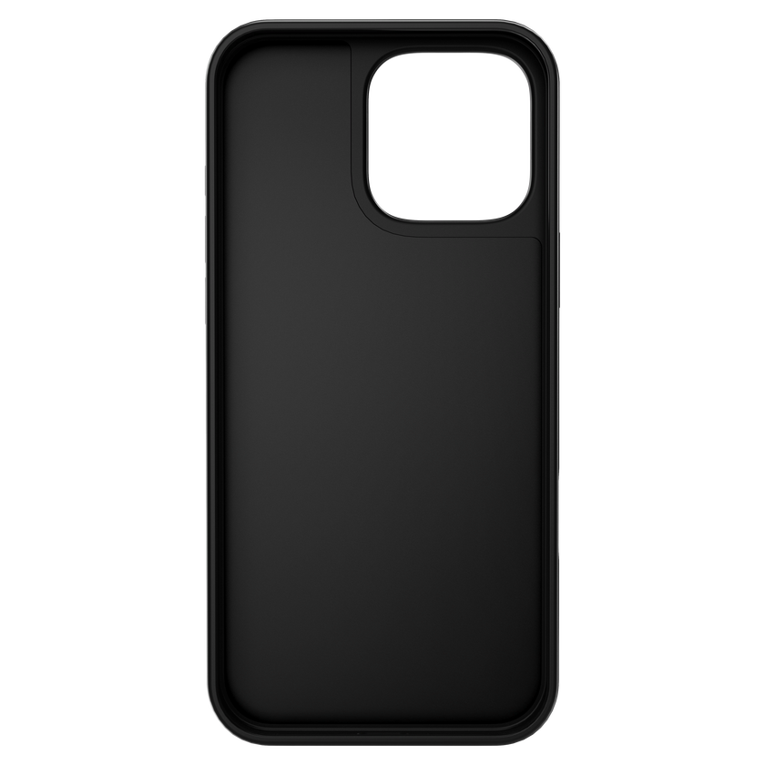 swarovski حافظة هاتف ذكي high، تصميم متباين، iphone  16 pro max، لون أسود
