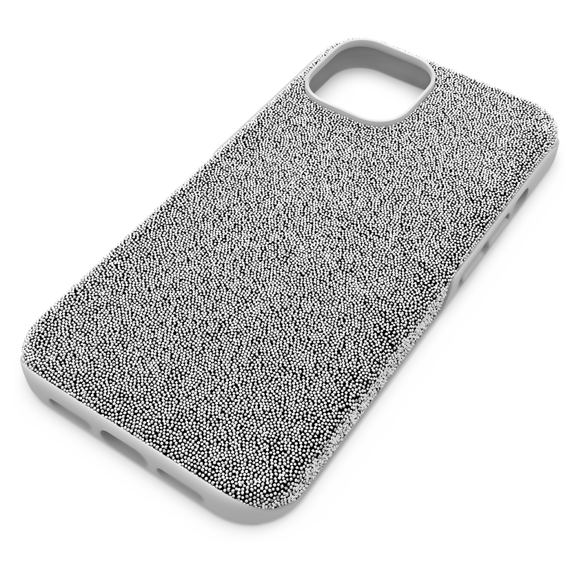 swarovski حافظة high للهاتف الذكي، iphone  14، لون فضي