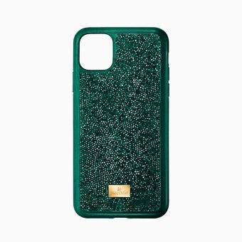 حافظة Glam Rock للهاتف الذكي بحواف مضادة للصدمات، iPhone® 11 Pro، لون أخضر