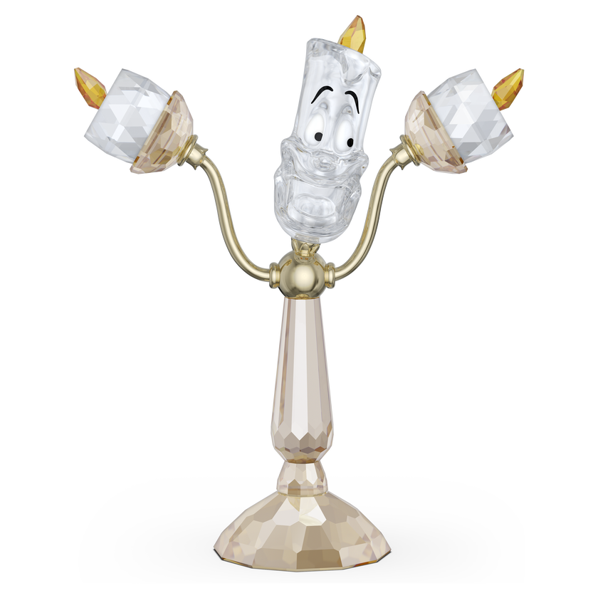 swarovski مجسم شخصية lumi re، مجموعة beauty and the beast