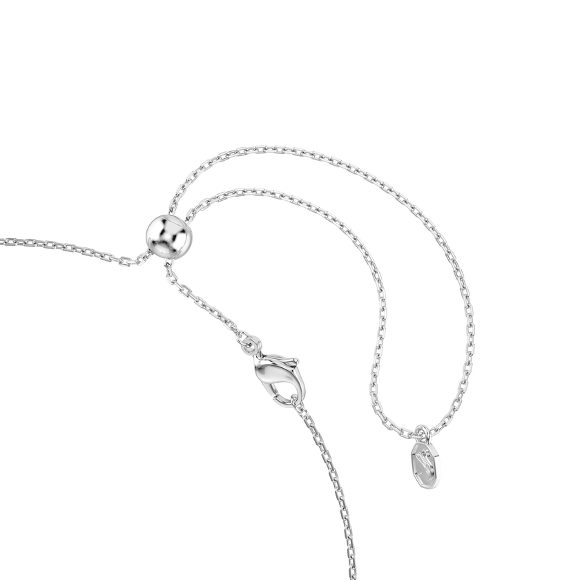 عقد شوكر ariana grande x swarovski، قطع متنوع، شكل زهرة، ألوان متعددة، طلاء روديوم