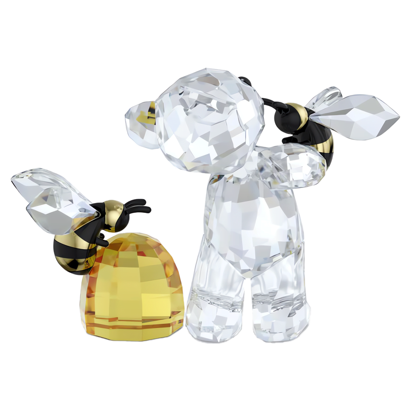 swarovski قطعة زينة sweet as can bee من مجموعة kris bear إصدار متوفر عبر الإنترنت