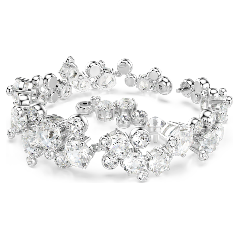 swarovski سوار constella، قطع متنوع، لون أبيض، طلاء روديوم