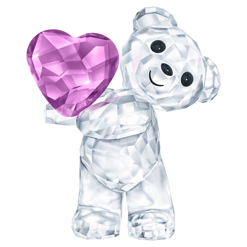 swarovski قطعة زينة take my heart من مجموعة kris bear