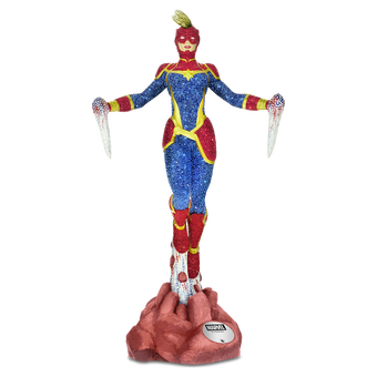 swarovski مجسم captain marvel، مجموعة marvel، إصدار محدود