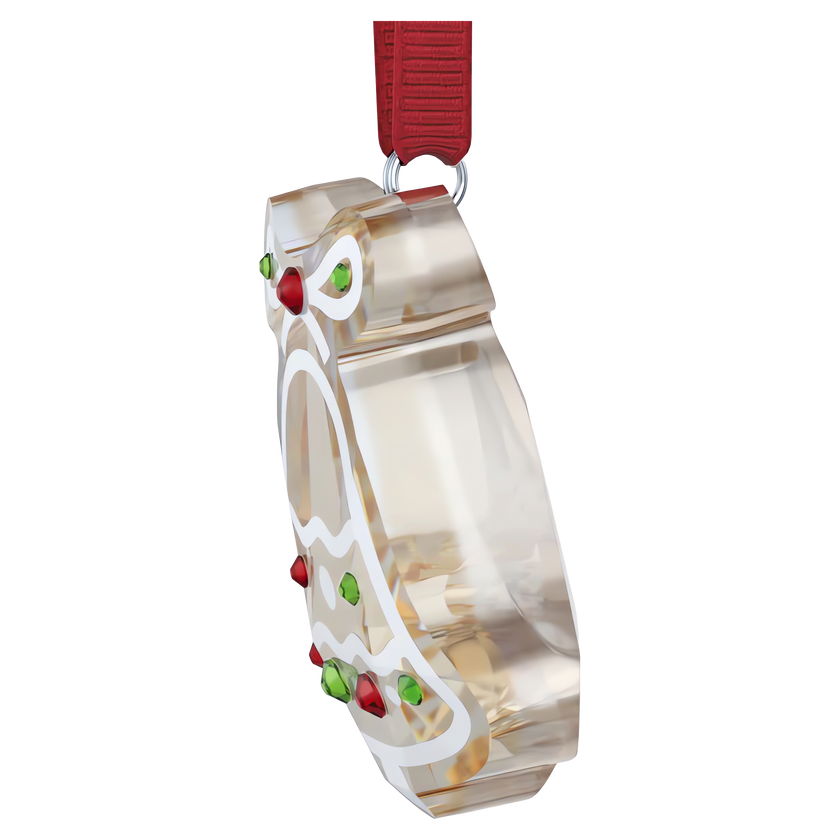 swarovski قطعة زينة holiday cheers على شكل كعكة الزنجبيل بتصميم جرس
