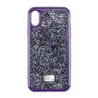 غطاء هاتف ذكي Glam Rock بمصد، iPhone® XS Max ، أرجواني
