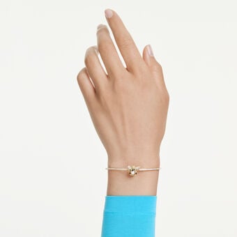 swarovski سوار idyllia، قطع متنوع، شكل نحلة، ألوان متعددة، طلاء باللون الذهبي