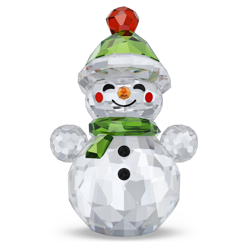 swarovski زينة شكل رجل ثلج متأرجح holiday cheers