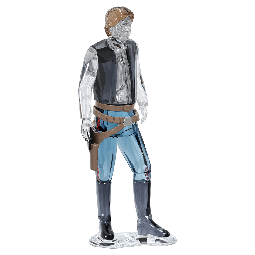 swarovski قطعة زينة على شكل هان سولو star wars