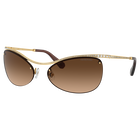 نظارة شمسية، شكل بيضاوي، SK7018 OV، لون بني