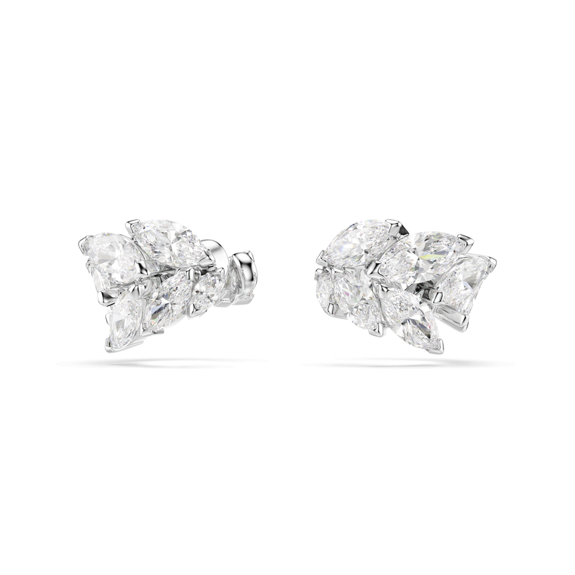 swarovski أساور الأذن mesmera، قطع ماركيز، لون أبيض، طلاء روديوم