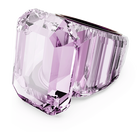 swarovski خاتم كوكتيل lucent، قطع مُثَمَّن، لون وردي