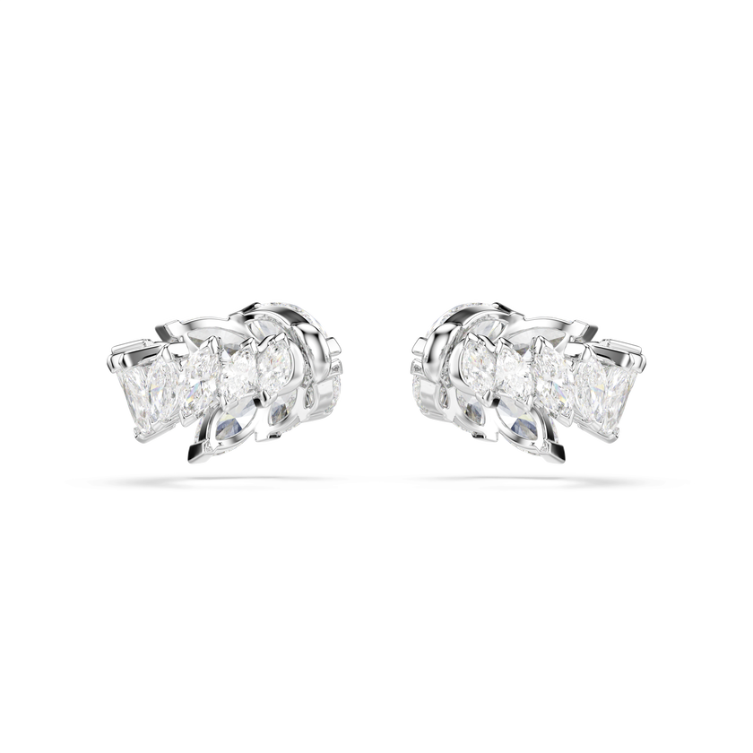 swarovski أساور الأذن mesmera، قطع ماركيز، لون أبيض، طلاء روديوم