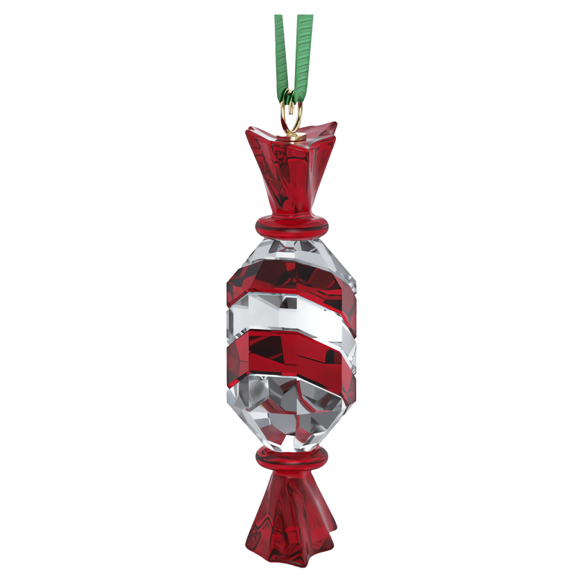 swarovski زينة متدلية كريستال على شكل حلوى holiday cheers