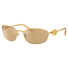 نظارة شمسية، شكل بيضاوي، SK7010EL، لون أصفر